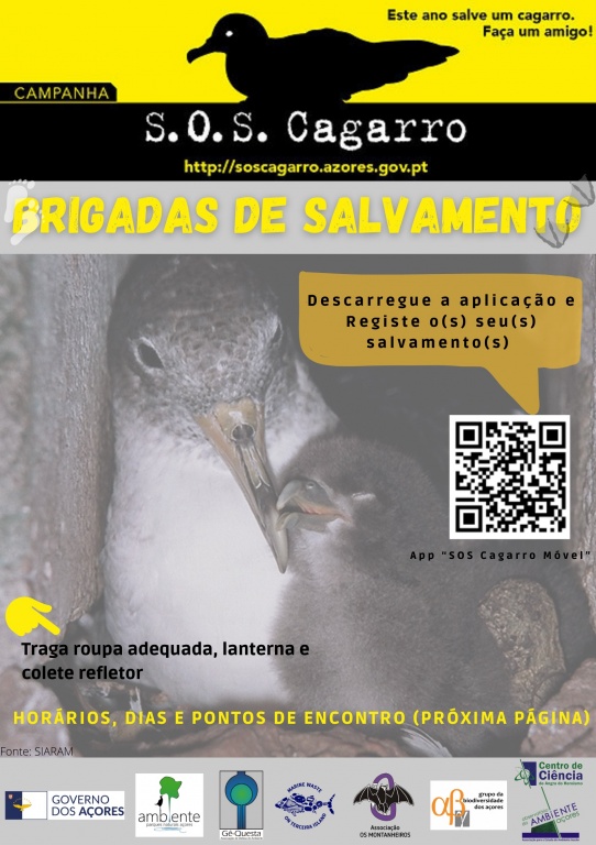 S.O.S. Cagarro: Brigadas de Salvamento (Ilha Terceira)